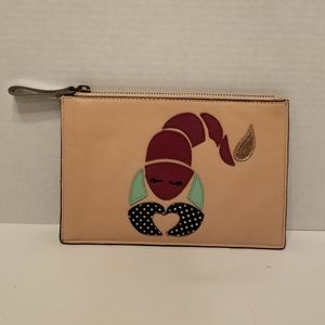 Anthropologie Albright Scorpio Zodiac Zipped Bag